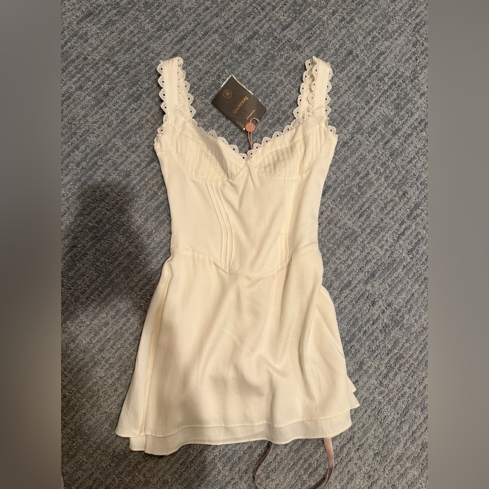 House of CB White Dress